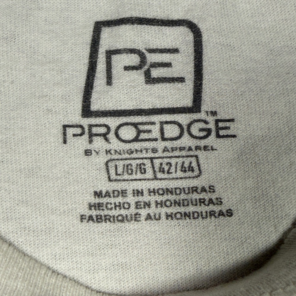 ProEdge Indiana Hoosiers T-Shirt Mens Large White Graphic IU Logo NCAA Cotton - Picture 3 of 6